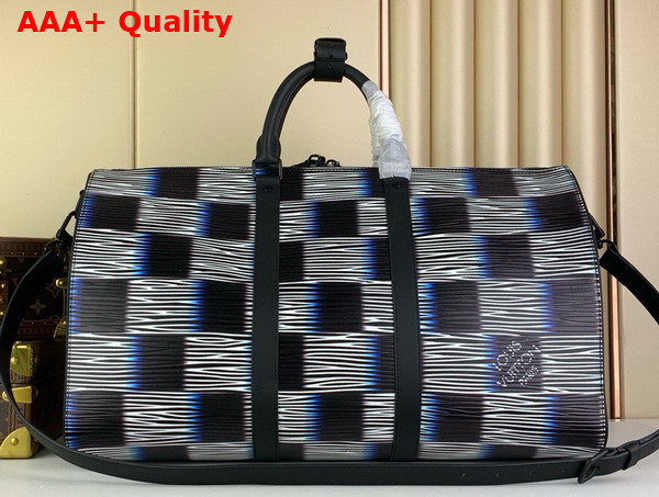 Louis Vuitton Keepall Bandouliere 50 Blue Moon Damier Rush Epi XL Leather M23771 Replica