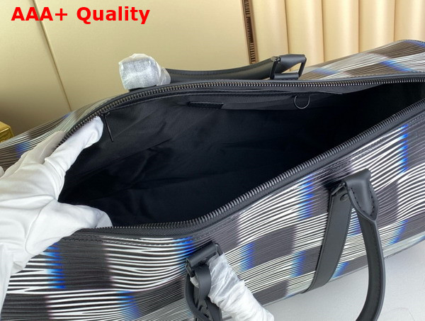 Louis Vuitton Keepall Bandouliere 50 Blue Moon Damier Rush Epi XL Leather M23771 Replica