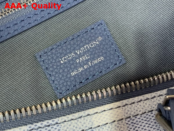 Louis Vuitton Keepall Bandouliere 50 Denim Blue Damoflage Coated Canvas M28842 Replica