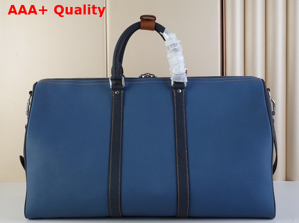 Louis Vuitton Keepall Bandouliere 50 Denim Blue Taurillon Leather M21377 Replica