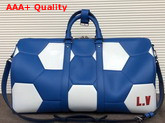 Louis Vuitton Keepall Bandouliere 50 LV 2018 FIFA World Cup Edition Blue Replica