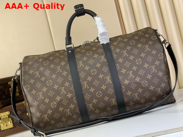 Louis Vuitton Keepall Bandouliere 50 Monogram Macassar Canvas Replica