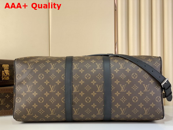 Louis Vuitton Keepall Bandouliere 50 Monogram Macassar Canvas Replica