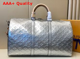 Louis Vuitton Keepall Bandouliere 50 Monogram Mirror Coated Canvas M45886 Replica