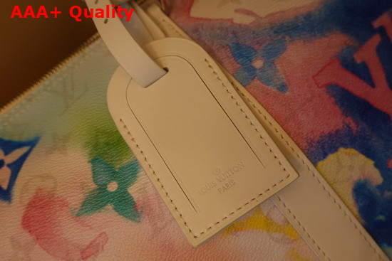 Louis Vuitton Keepall Bandouliere 50 Monogram Watercolor Multico Coated Canvas M45758 Replica