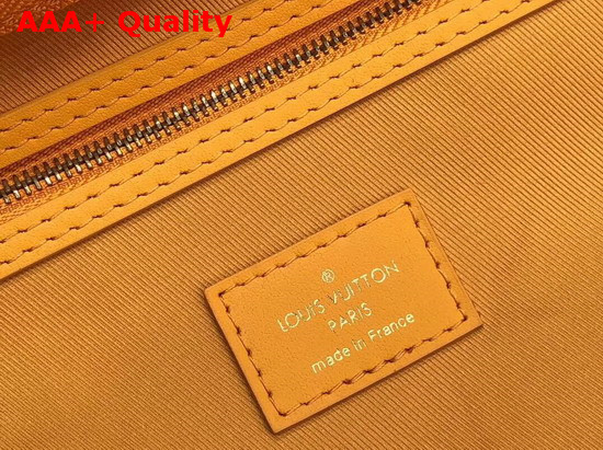 Louis Vuitton Keepall Bandouliere 50 Ocre Monogram Denim M44644 Replica