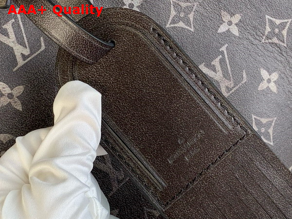 Louis Vuitton Keepall Bandouliere 50 in Black Brushed Monogram Cowhide Leather M11596 Replica