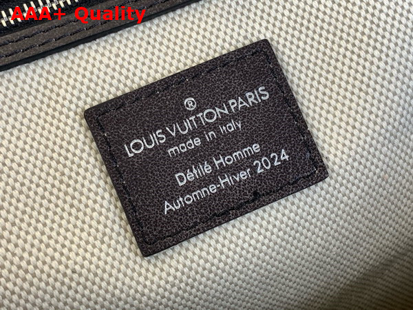 Louis Vuitton Keepall Bandouliere 50 in Black Brushed Monogram Cowhide Leather M11596 Replica