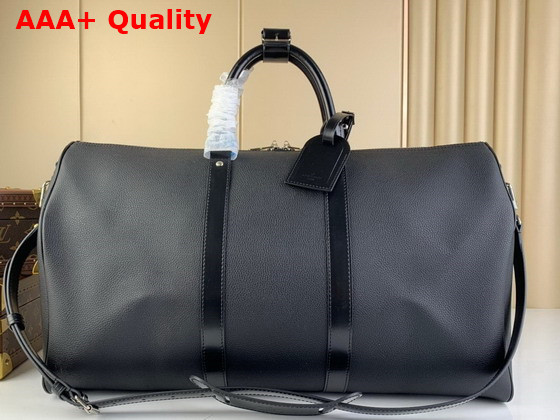 Louis Vuitton Keepall Bandouliere 50 in Black Canvas Replica