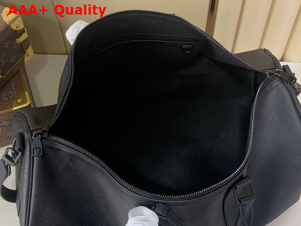 Louis Vuitton Keepall Bandouliere 50 in Black Monogram Midnight Coated Canvas Replica