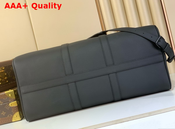 Louis Vuitton Keepall Bandouliere 50 in Black Waxy Calf Leather M26118 Replica