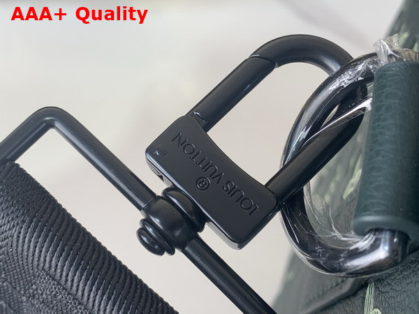 Louis Vuitton Keepall Bandouliere 50 in Forest Green Monogram Shadow Calf Leather M27179 Replica