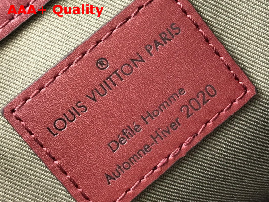 Louis Vuitton Keepall Bandouliere 50 in Monogram Eclipse Canvas with Virgil Ablohs New Patchwork M56856 Replica