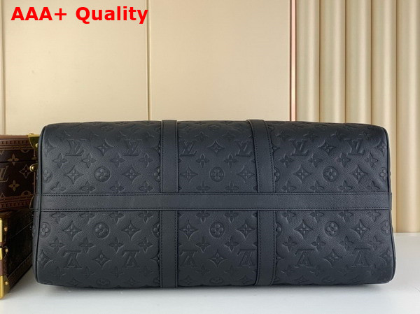 Louis Vuitton Keepall Bandouliere 50 in Monogram Shadow Leather M44810 Replica
