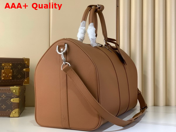 Louis Vuitton Keepall Bandouliere 50 in Tan Waxy Calf Leather M26065 Replica