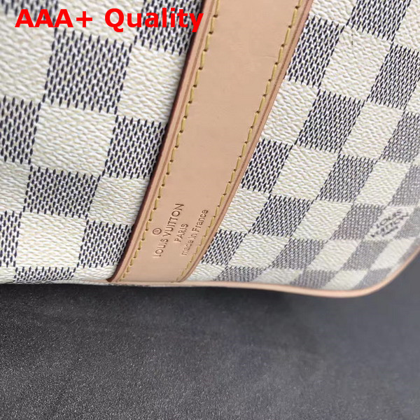 Louis Vuitton Keepall Bandouliere 55 Damier Azur Canvas N41429 Replica