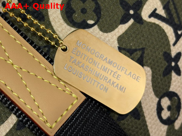 Louis Vuitton Keepall Bandouliere 55 Green Monogramouflage Replica