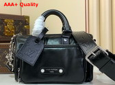 Louis Vuitton Keepall Cargo Bandouliere 25 in Black Calf Leather M13988 Replica
