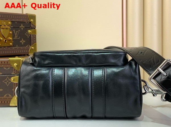 Louis Vuitton Keepall Cargo Bandouliere 25 in Black Calf Leather M13988 Replica