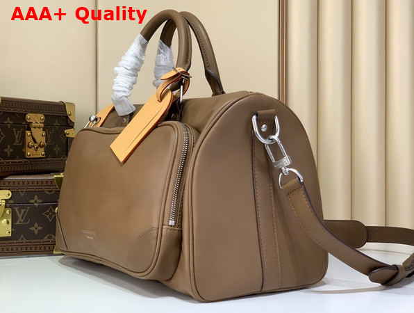 Louis Vuitton Keepall Cargo Bandouliere 35 Caramel Calfskin Leather M28100 Replica