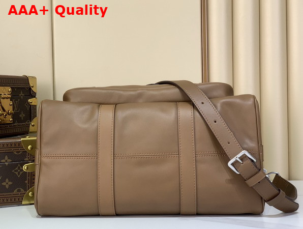 Louis Vuitton Keepall Cargo Bandouliere 35 Caramel Calfskin Leather M28100 Replica