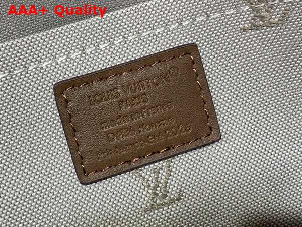 Louis Vuitton Keepall Cargo Bandouliere 35 Caramel Calfskin Leather M28100 Replica