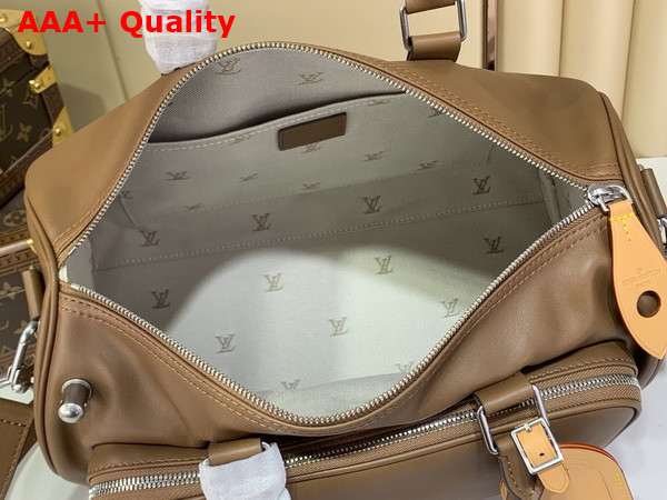 Louis Vuitton Keepall Cargo Bandouliere 35 Caramel Calfskin Leather M28100 Replica