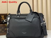 Louis Vuitton Keepall Cargo Bandouliere 35 in Black Calfskin Leather Replica