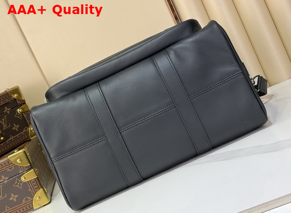 Louis Vuitton Keepall Cargo Bandouliere 35 in Black Calfskin Leather Replica