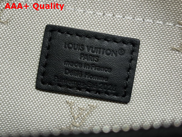 Louis Vuitton Keepall Cargo Bandouliere 35 in Black Calfskin Leather Replica