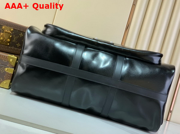 Louis Vuitton Keepall Cargo Bandouliere 50 in Black Calf Leather M13992 Replica