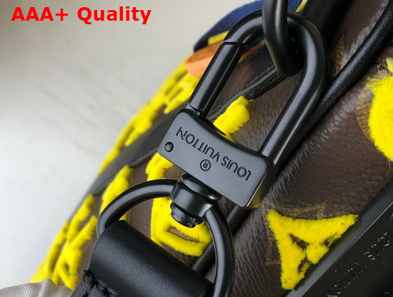 Louis Vuitton Keepall Triangle Bandouliere 50 Yellow M45069 Replica