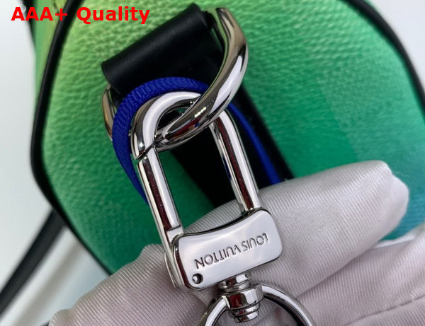 Louis Vuitton Keepall XS Bag Gradient Green Damier Stripes Canvas M59949 Replica