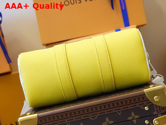 Louis Vuitton Keepall XS Bag in Yellow Cowhide Leather M80842 Replica