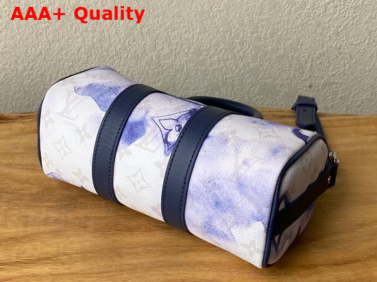 Louis Vuitton Keepall XS Monogram Watercolor Blue Coated Canvas M45761 Replica