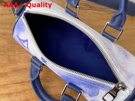 Louis Vuitton Keepall XS Monogram Watercolor Blue Coated Canvas M45761 Replica