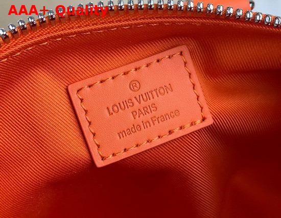 Louis Vuitton Keepall XS Orange Aerogram Cowhide Leather M81004 Replica