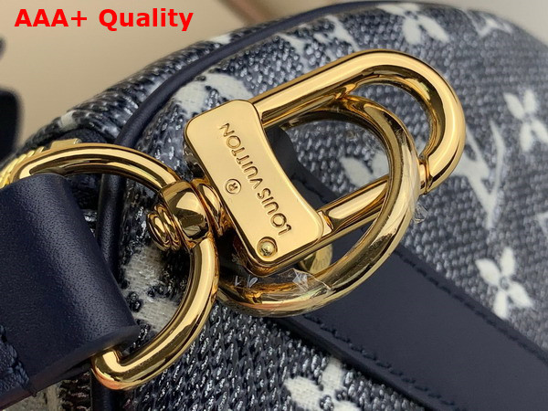 Louis Vuitton Keepall bandouliere 45 in Blue Monoglam Coated Canvas M22923 Replica