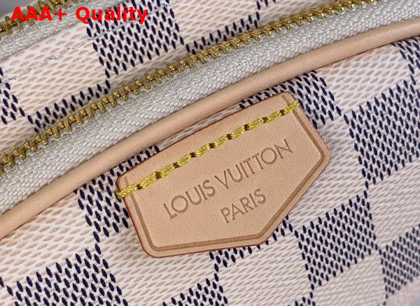 Louis Vuitton Keepit Bumbag in Damier Azur Canvas N00230 Replica