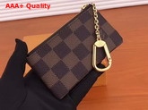 Louis Vuitton Key Pouch Damier Ebene Canvas M62658 Replica