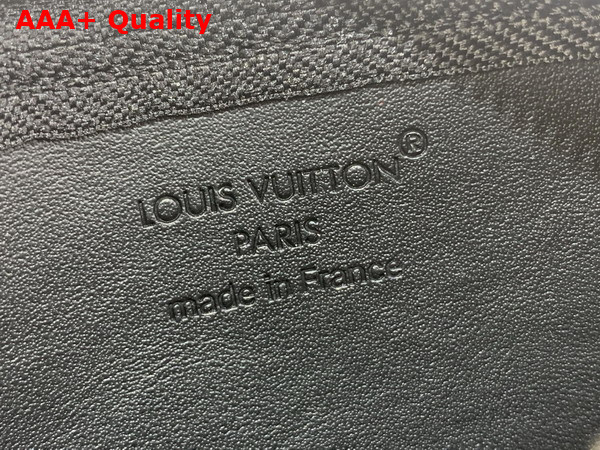 Louis Vuitton Key Pouch in Black Monogram Midnight Coated Canvas M26776 Replica