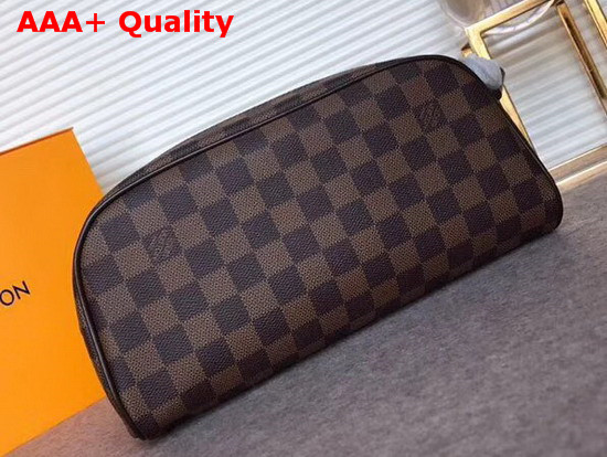 Louis Vuitton King Size Toiletry Bag Damier Ebene Canvas N47527 Replica