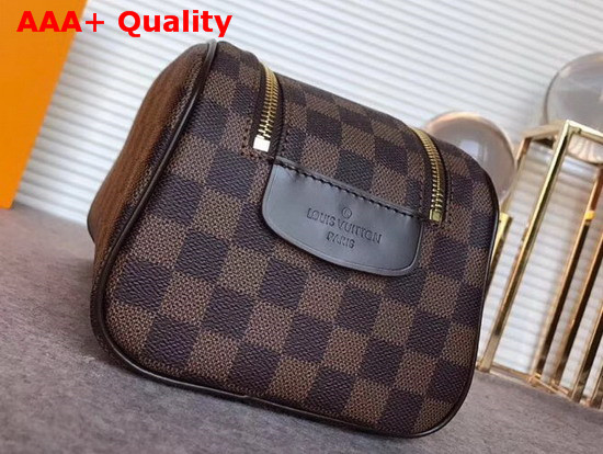 Louis Vuitton King Size Toiletry Bag Damier Ebene Canvas N47527 Replica