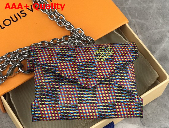 Louis Vuitton Kirigami Necklace Damier LV Pop Pink N60278 Replica