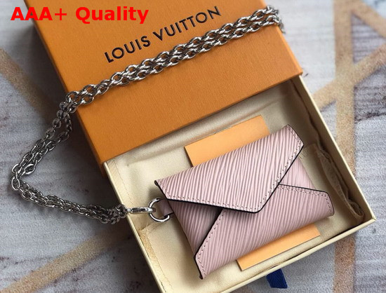 Louis Vuitton Kirigami Necklace Rose Ballerine Epi Leather M68557 Replica