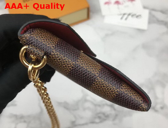 Louis Vuitton Kirigami Necklace in Damier Ebene Canvas N60285 Replica