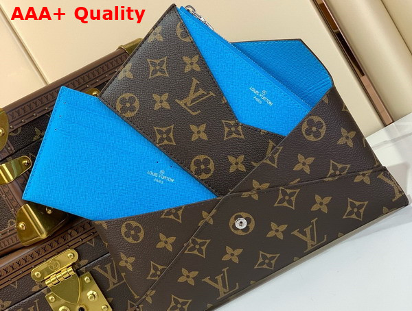 Louis Vuitton Kirigami Organizer Monogram Gaston Blue M12359 Replica