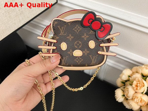 Louis Vuitton Kitty Chain Purse in Monogram Canvas Replica