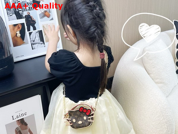 Louis Vuitton Kitty Chain Purse in Monogram Canvas Replica