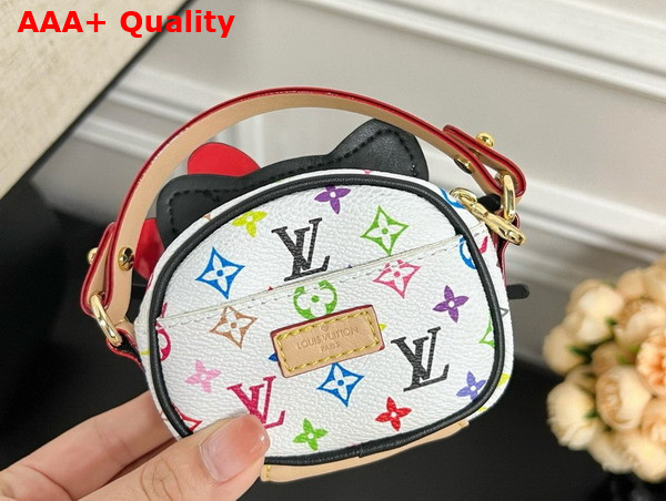Louis Vuitton Kitty Chain Purse in Multicolored Monogram Canvas Replica